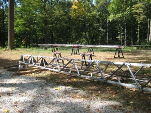 Tower Showing new Rotor and Thrust Bearing Shelves