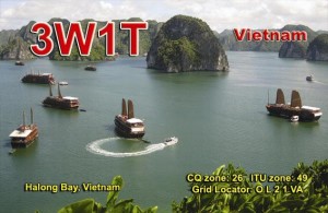 3W1T QSL Card