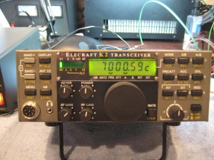 Elecraft K2 During Assembly