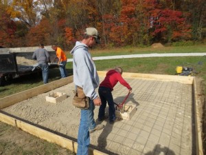 Framing of Observatory Pad